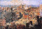 Colin Campbell Cooper Columbus Circle china oil painting artist